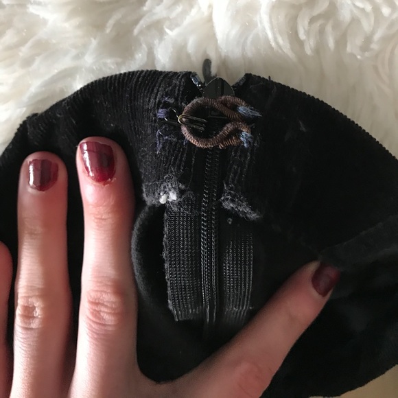 Vintage Black Corduroy Slacks - Picture 7 of 9